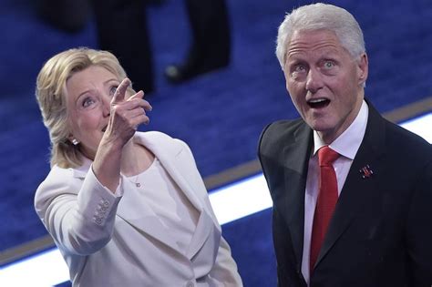 Hillary and Bill Clinton See Balloons, Respond With Childlike Glee