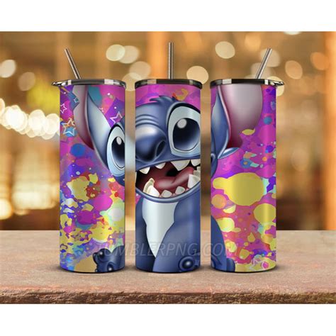 Stitch Starbucks Tumbler Wrap, Stitch Png, Stitch Tumbler P - Inspire Uplift