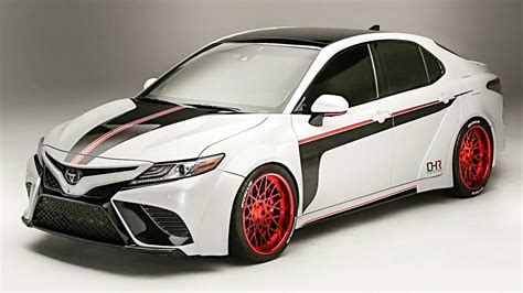 Toyota Camry SEMA Customized | Denny Hamlin Edition | Toyota Camry Kyle ...