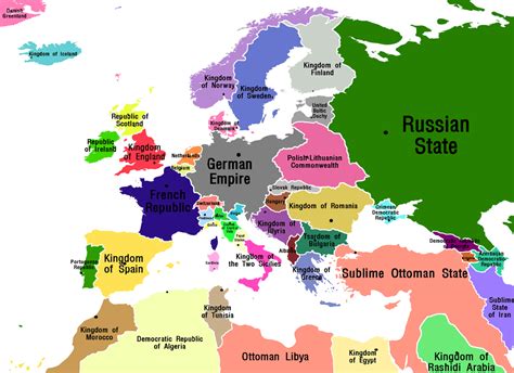 Map of Europe 2023 : r/imaginarymaps