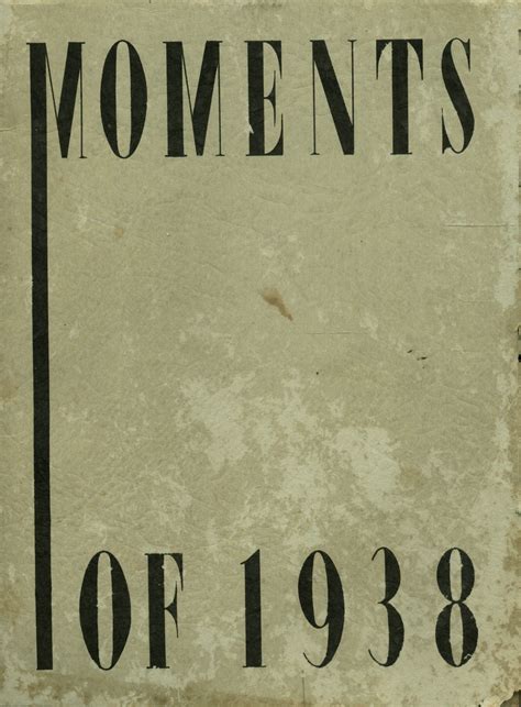 1938 yearbook from Momence High School from Momence, Illinois for sale