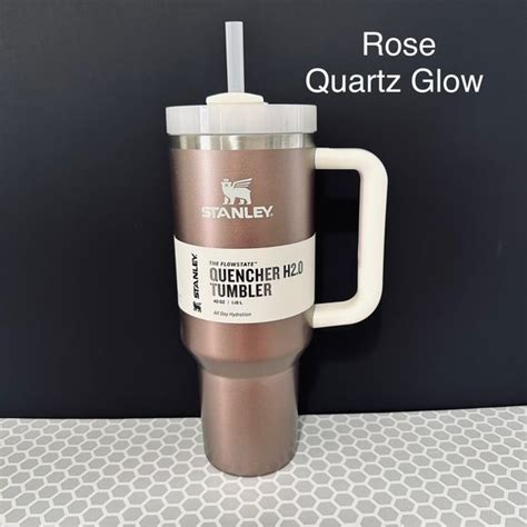 Stanley Rose Quartz Glow QUENCHER H2.0 FLOWSTATE TUMBLER | Rose quartz ...