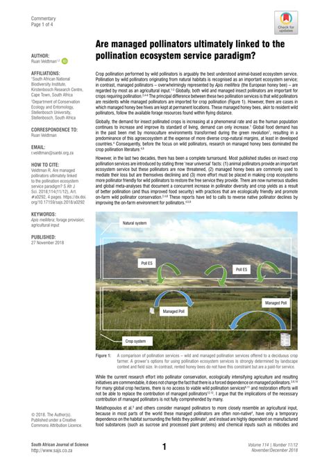 (PDF) Are managed pollinators ultimately linked to the pollination ...