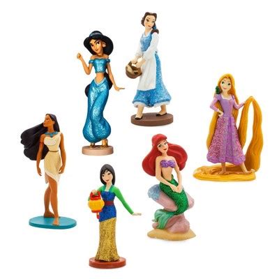 Disney Princess Action Figures 6pk - Disney store – BrickSeek