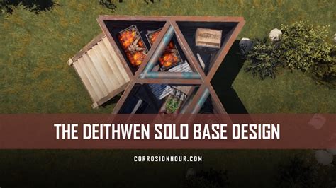 Deithwen High-Efficiency Solo Base Design (2020) - Solo Base Designs