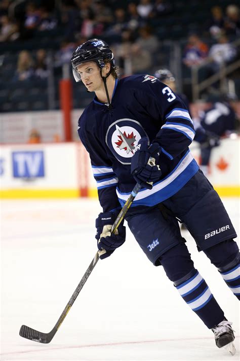 CrowdCam Hot Shot: Winnipeg Jets defenseman Jacob Trouba prior to ...