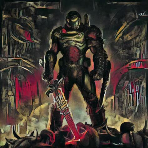 The Doom Slayer... as Slayer : Slayer