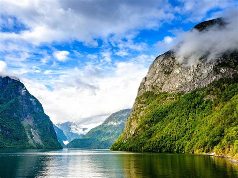 Download Nature Fjord HD Wallpaper