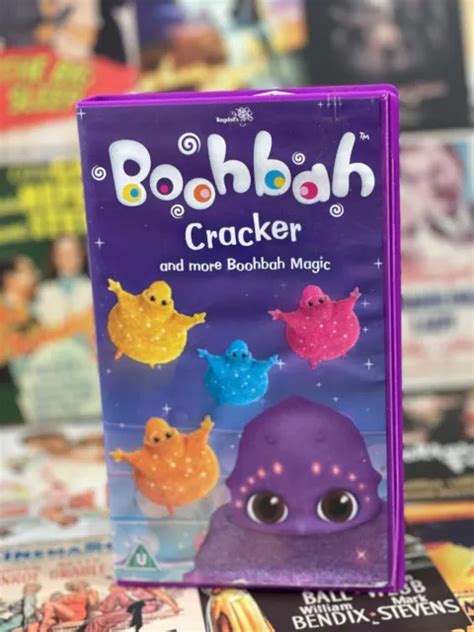 BOOHBAH - CRACKER & More Boohbah Magic On VHS Video Cassette Tape £6.99 - PicClick UK