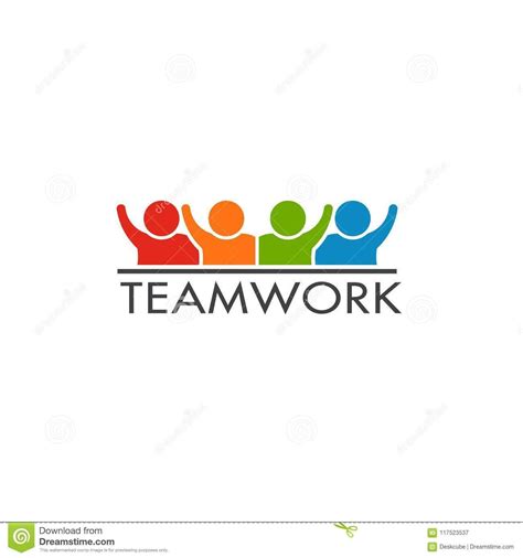 People Logo Team Welcome. Vector Icon Design Stock Vector #business #communication #concept # ...