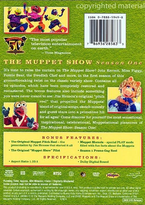 Muppet Show, The: Season One (DVD 1976) | DVD Empire