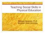 PPT - Teaching Social Skills to Children with PDD/Autism PowerPoint Presentation - ID:6895704