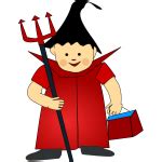 Jester child costume vector graphics | Free SVG