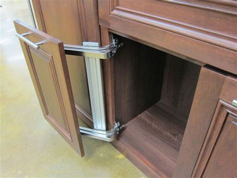 LATERAL OPENING DOOR SYSTEM 19M - Sugatsune | Door hinges, Inset cabinets, Kitchen cupboard designs