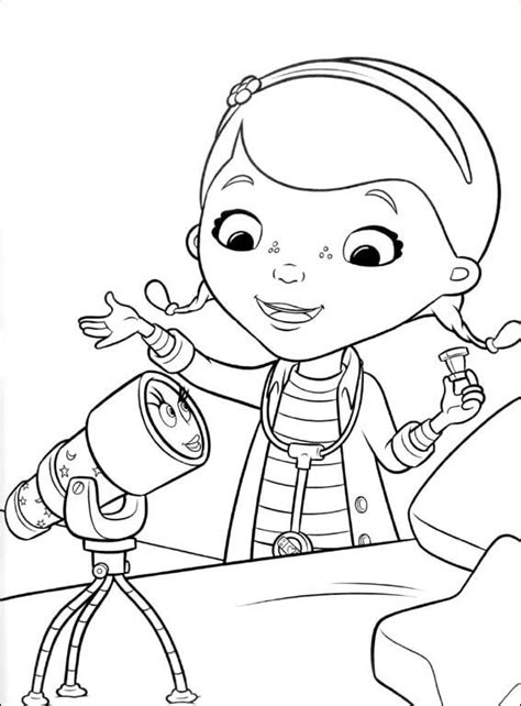 Doc Mcstuffins Stuffy Coloring Pages at GetDrawings | Free download