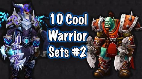 Warrior Transmog Sets