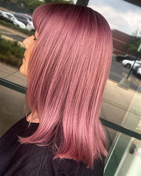 31 Trendy Dusty Pink Hair Ideas to Refresh Your Look in 2024 - divagaze.com