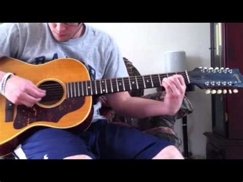 Free Fallin main guitar riff on 12 string Gibson - YouTube