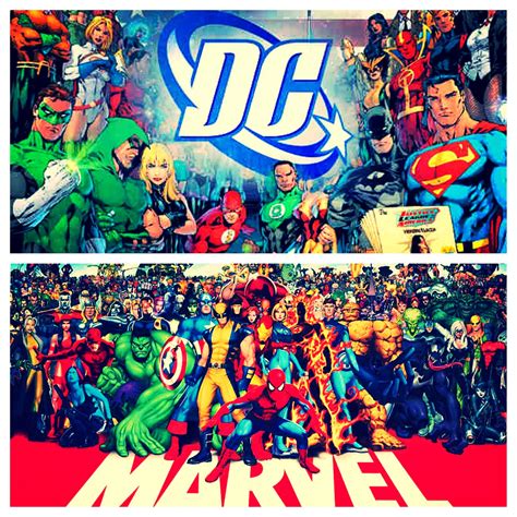 DC vs. Marvel 💙 | Vintage comics, Superhero comic, Dc comics characters