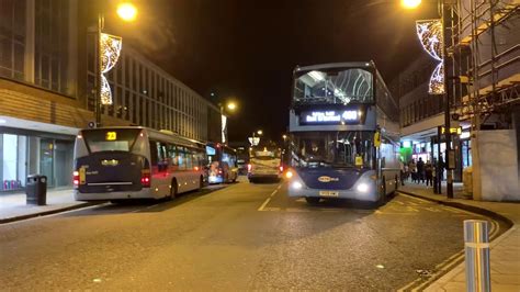 Metro Bus Route 400 Departing Crawley Town centre - YouTube