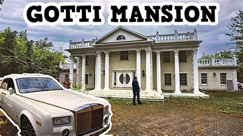 MAFIA BOSS JOHN GOTTI'S ABANDONED MANSION (FOUND SECRET ROOM & CARS) - YouTube