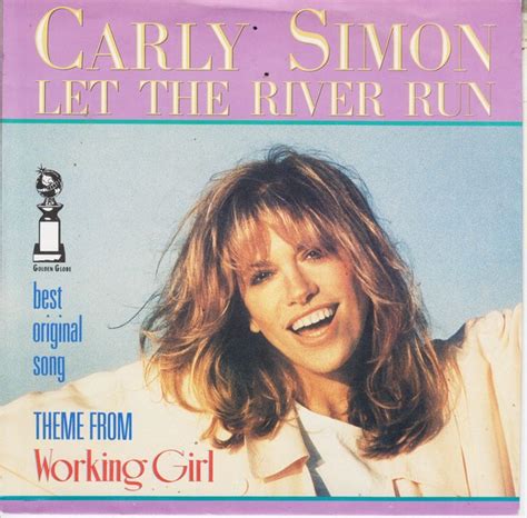 Carly Simon - Let The River Run (Theme From Working Girl) (1989, Vinyl ...