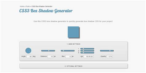 Amazing CSS Shadow Generator Tools Online