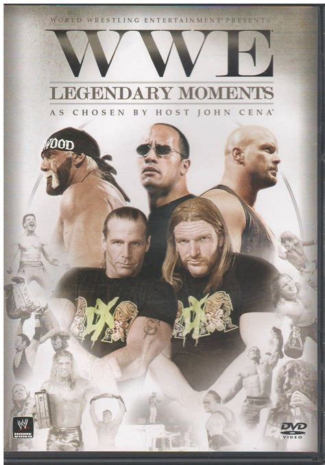 WWE - Legendary Moments As Chosen By John Cena (DVD, 2010) For Sale