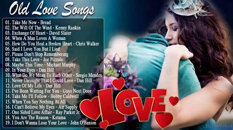 Most Old Beautiful Love Songs Of All Time - Top Greatest Romantic Love Songs Collection ...