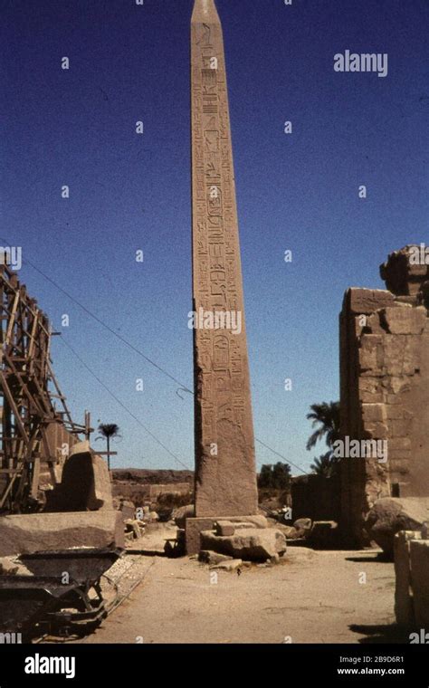 Obelisks of hatshepsut hi-res stock photography and images - Alamy