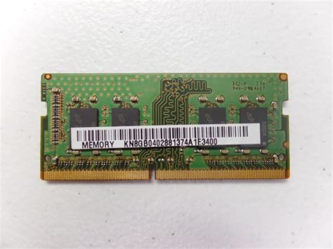 Micron 8GB DDR4 PC4-2666V-SA2-11 2666MHz SODIMM Laptop RAM ...