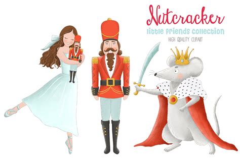 Nutcracker ballet clip art | Illustrations ~ Creative Market