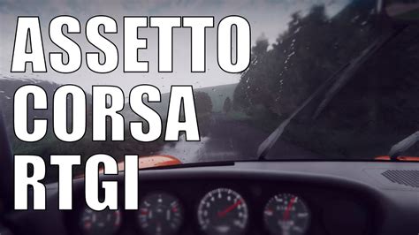 RESHADE RTGI on raining WICKLOW MOUNTAINS - ASSETTO CORSA // Gameplay ...