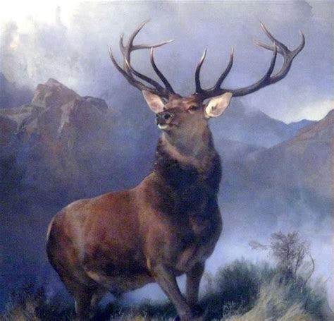 The Monarch of the Glen, 1851 - Edwin Henry Landseer - WikiArt.org