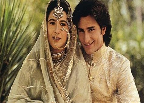 An old pic of Saif Ali Khan and Amrita Singh is going viral for all the ...