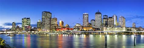 Brisbane Skyline From Southbank Photograph by Brisbane Architectual And Landscape Photographer ...