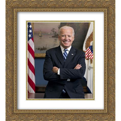 Official portrait of Vice President Joe Biden in his West Wing office at the White House 20x24 ...