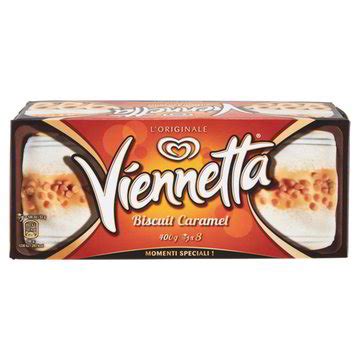 VIENNETTA BISCUIT CARAMEL G.400