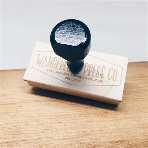 Custom Logo Stamp, Business Stamp, Custom Rubber Stamp, Business Logo ...