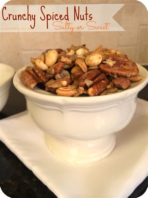 The Best Crunchy Spiced Nuts Recipe { Sweet or Salty }