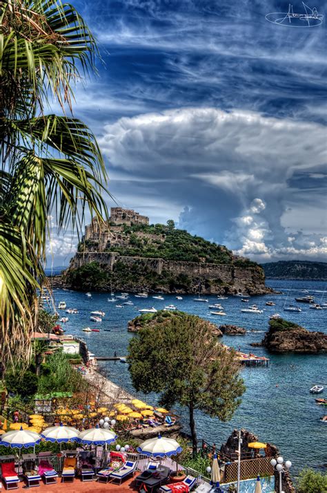 Benvenuti in Italia!: Ischia is a volcanic island in the Tyrrhenian Sea...