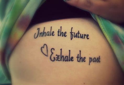 Quotes Past And Future Tattoo. QuotesGram