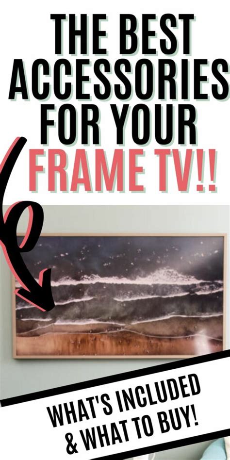 Must-have accessories for the Samsung Frame TV