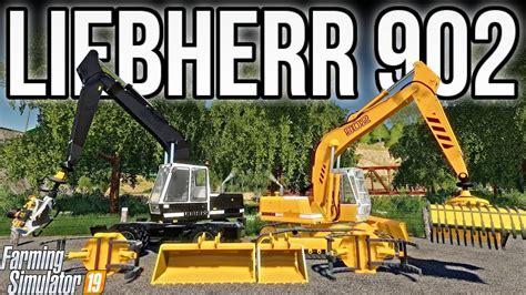 NEW MODS FS19! Excavator Liebherr Pack Is Here! - YouTube