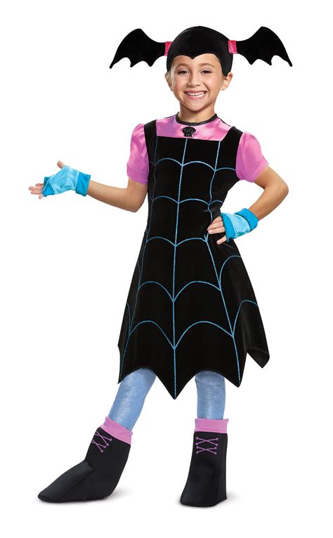 Vampirina Girls Child Deluxe Cute Vampire Tv Show Character Costume - Walmart.com - Walmart.com