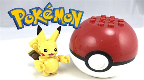 Mega Construx Pokémon Pikachu Pokéball set review! - YouTube