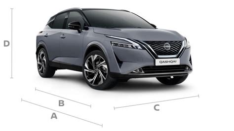 Colors and Dimensions, Boot space - Nissan Qashqai – SUV | Nissan