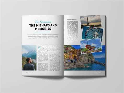 Travel Magazine Template | Behance