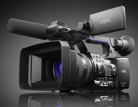 Sony Unveils New Professional 4K Camcorder