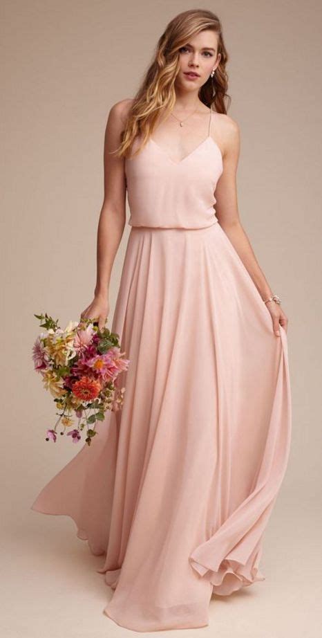 Blush bridesmaid dress. So super pretty!! Women, Men and Kids Outfit Ideas on … | Blush ...